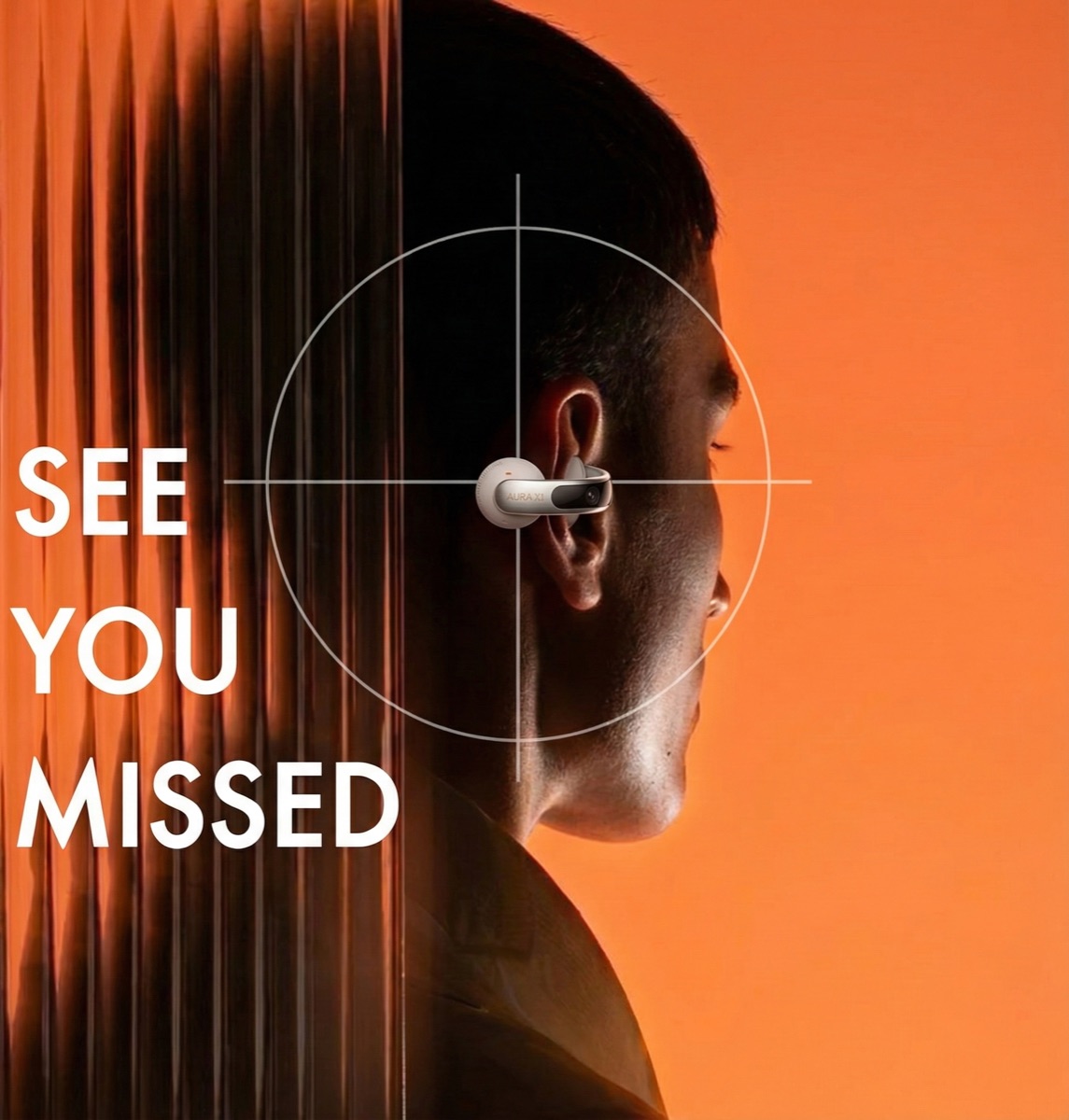 AURI X1 ear-mounted camera earbud